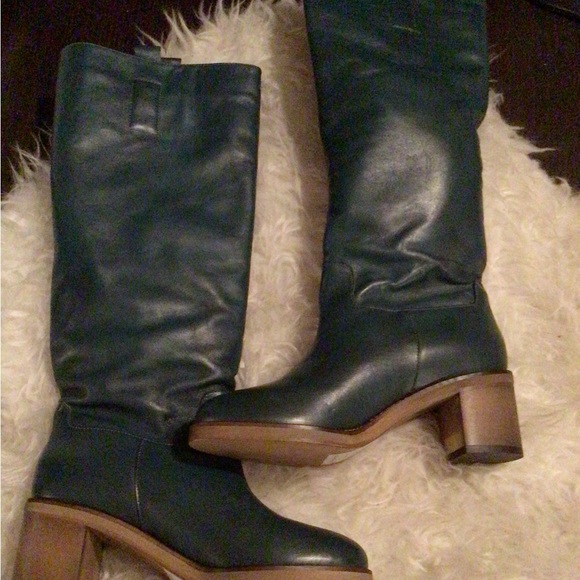 NEW! HST PICK!! Free People Tabby at all boot in teal - Picture 2 of 7